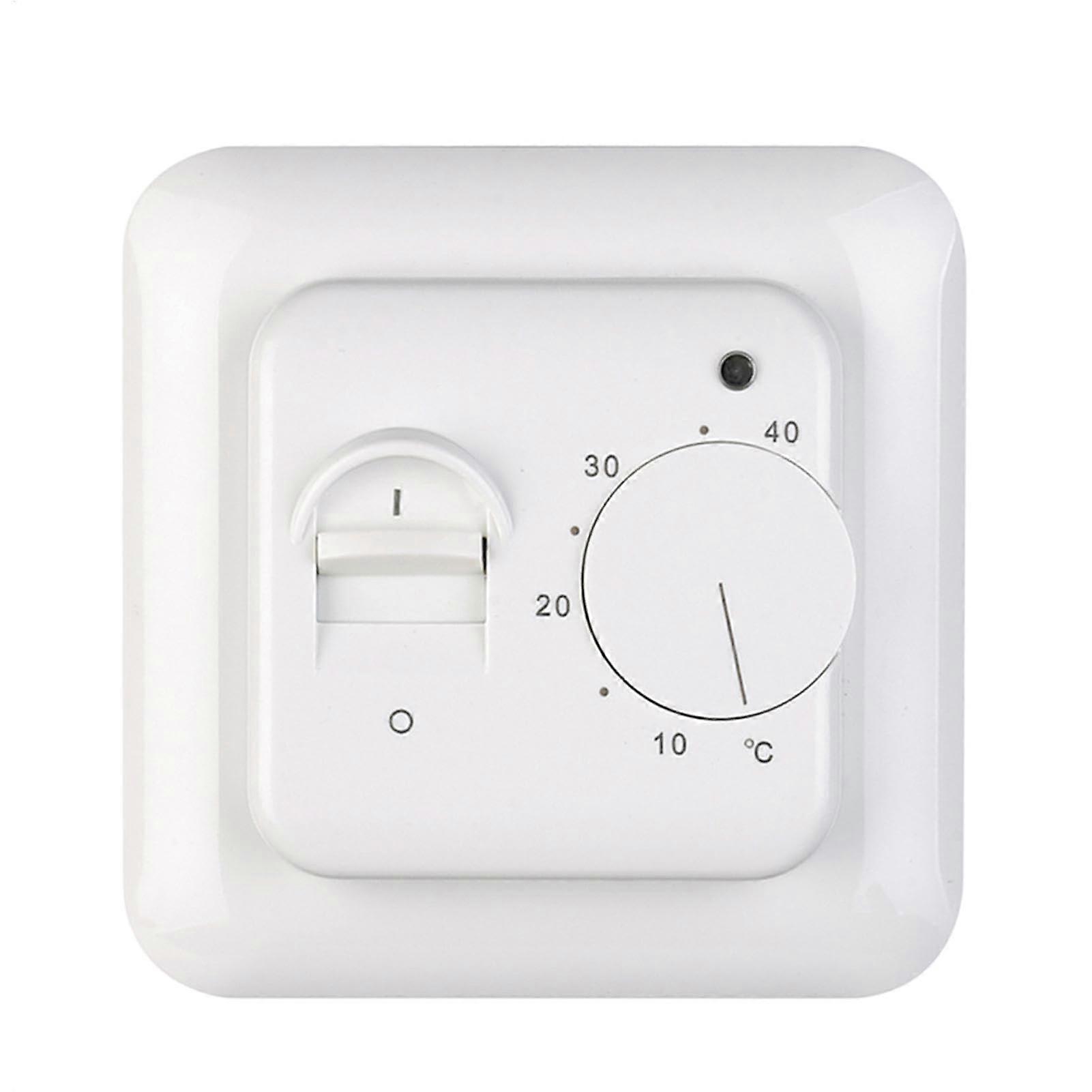 Thermostats for home use, mechanical adjustable for underfloor heating,  current capacity