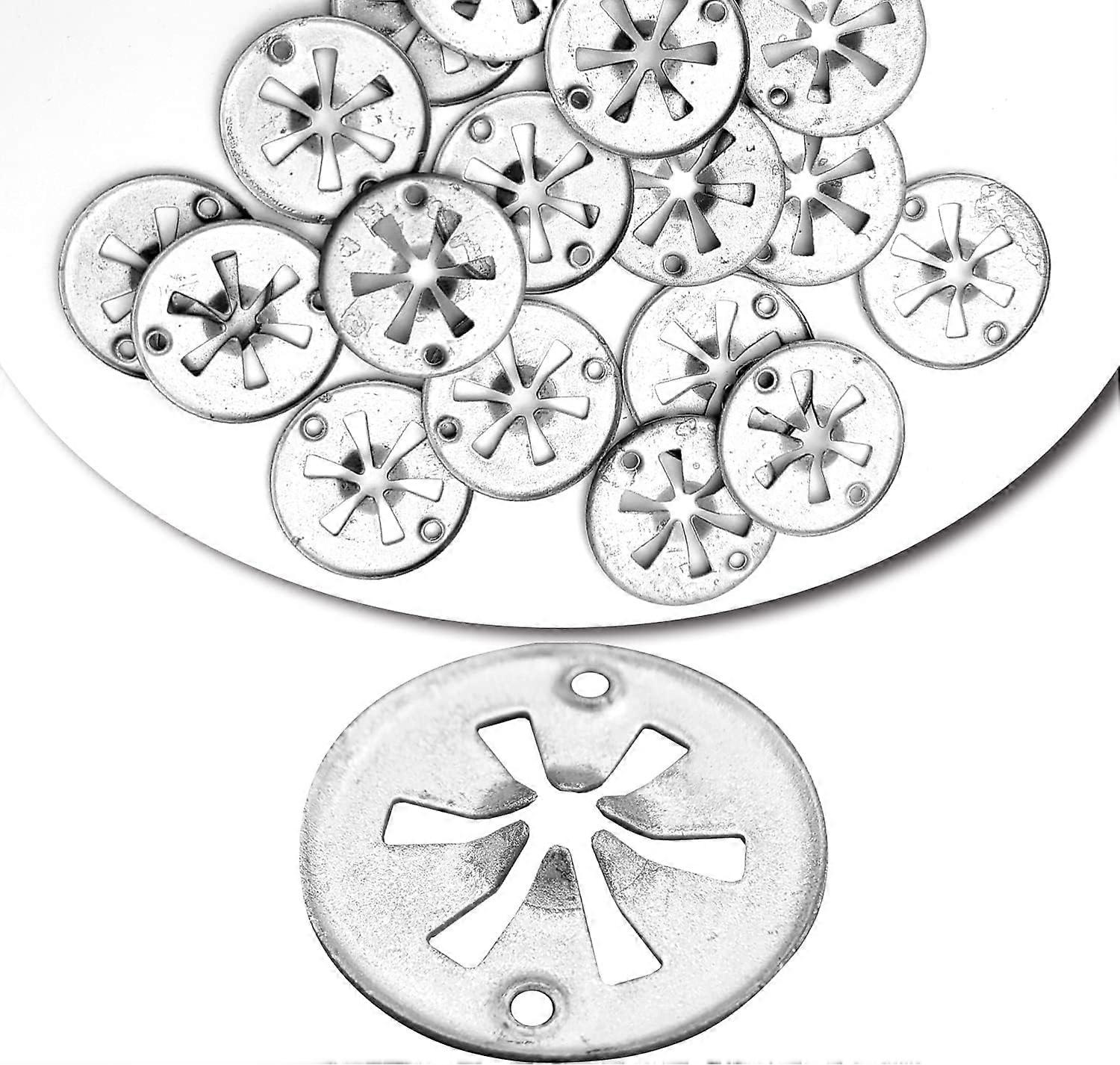 50Pack 30mm Clamping Discs Heat Shield Washers for Securing Heat Shields Under the Hood