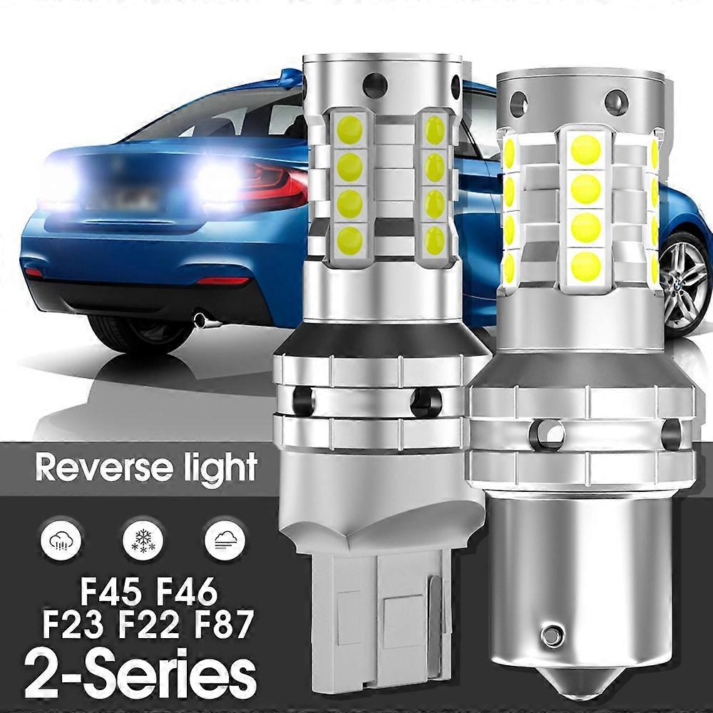 Canbus LED Reverse Light Backup Lamp 2x Accessories For BMW F46 F45 F23 F22 F87 2 Series 2012 2013 2014 2015 2016 2017 2018
