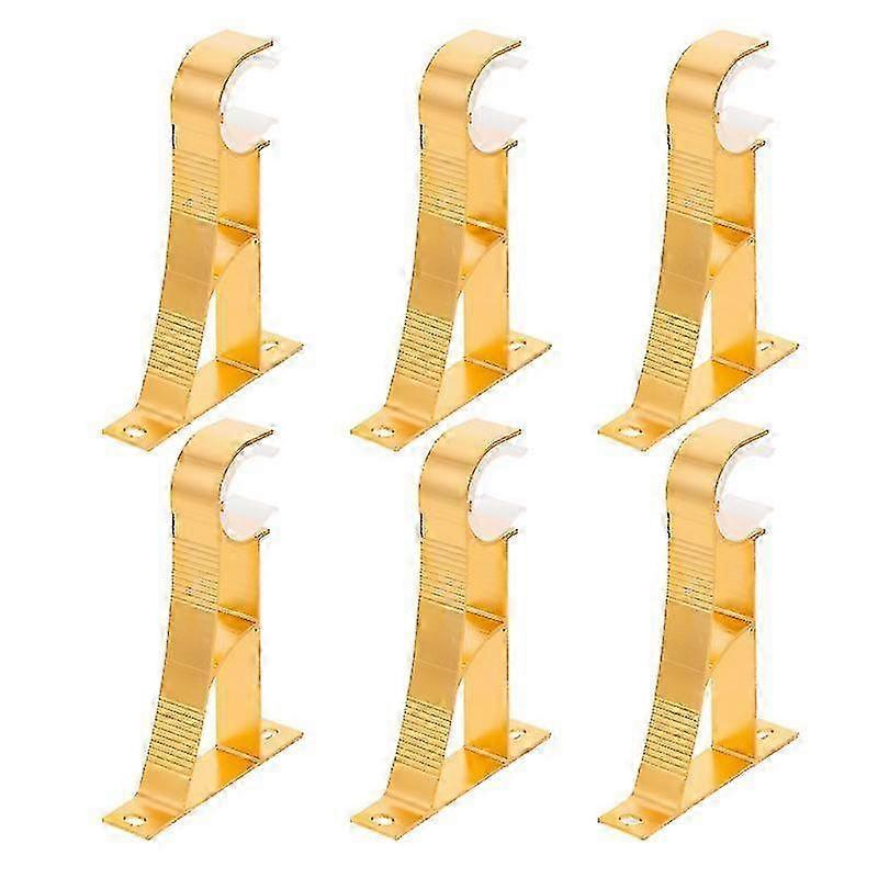 2025 6pcs Curtain Rod Bracket