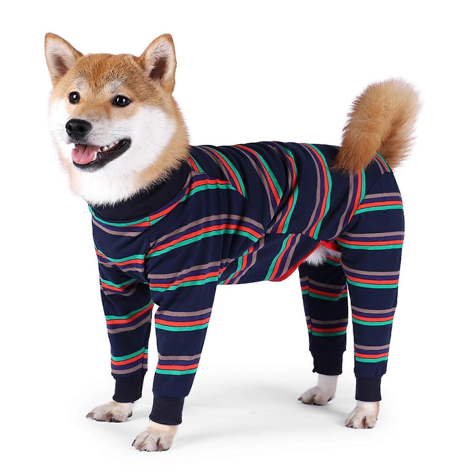 Recovery suit for dogs after surgery, Soft, Breathable Dog Bodysuit Collar and Alternative Surgical Suit, Full Coverage for Male and Female (M)
