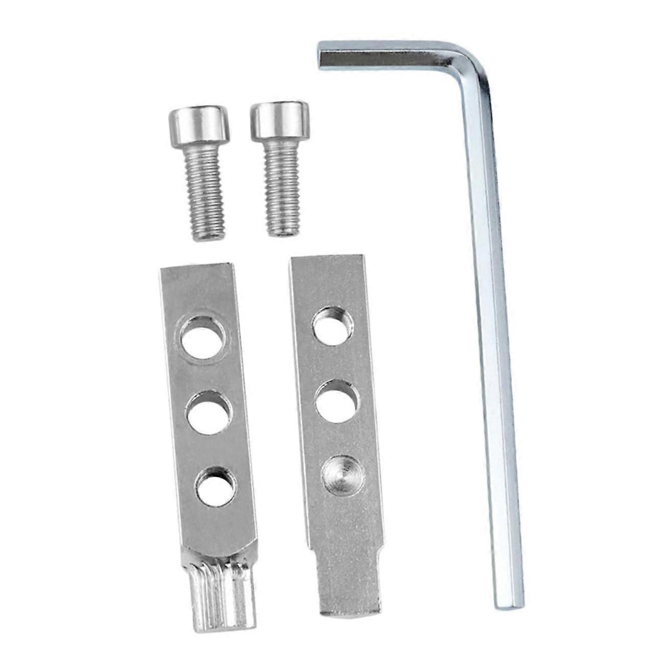 Water Pipe Wire Switch Remover Multifunctional Broken Faucet Pull-Out Screw Extractor Steel Silver 1 Set