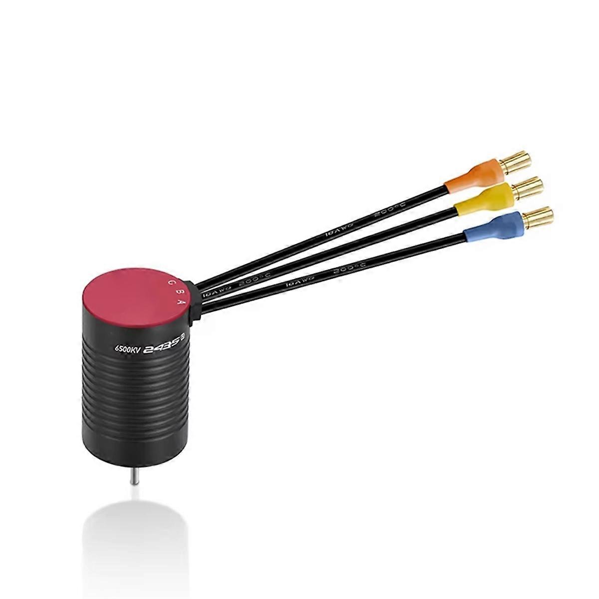 NEW 2435SL G3 Motor 6500KV for 1:18, 1:16 Remote Control Car Brushless ESC Waterproof 2-3S 2435-G3