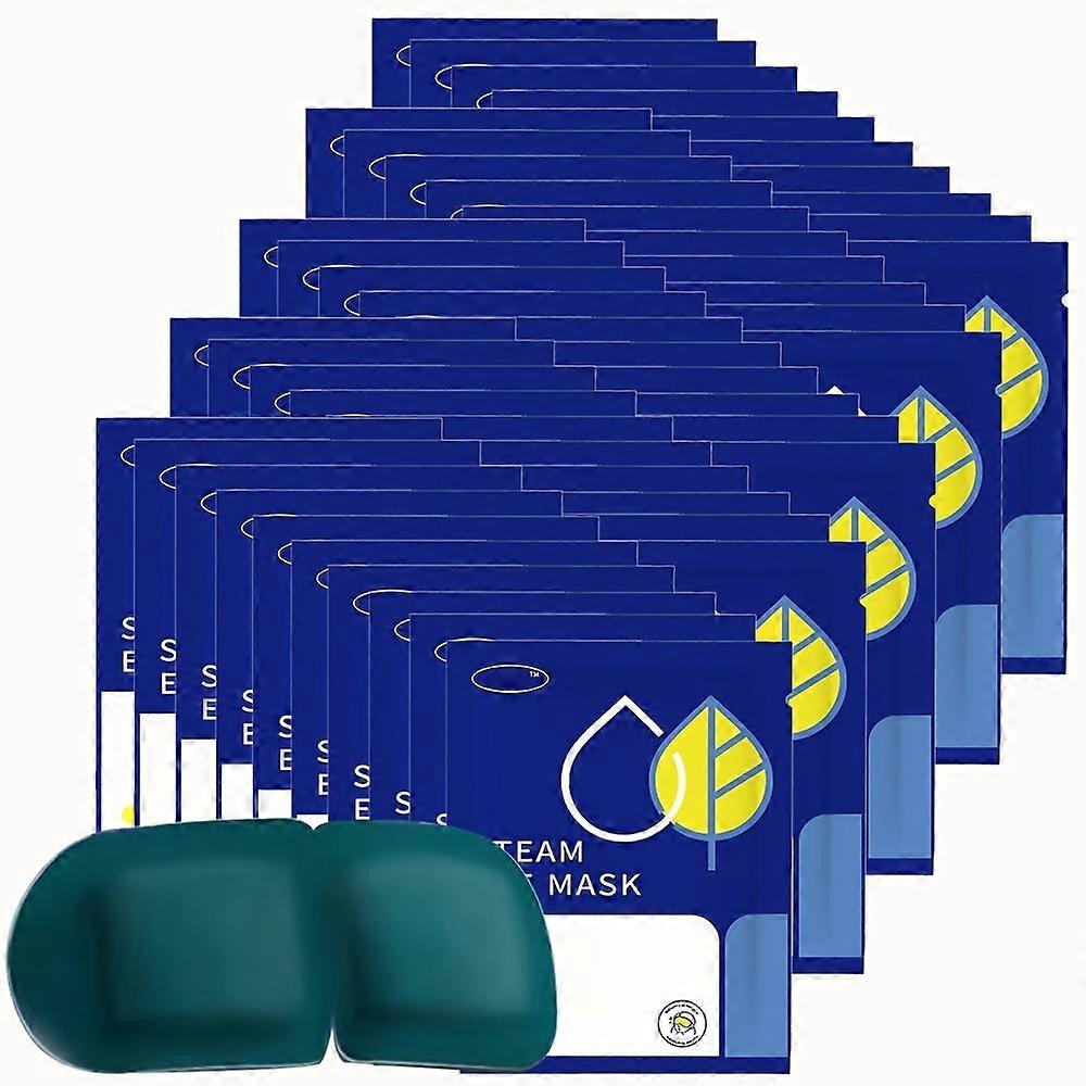 50pcs Lutein Steam Eye Mask,Warm Moist, for the Eyes,Convenient for Office And Travelling, Light-Blocking and Popular Eye Mask for Protection