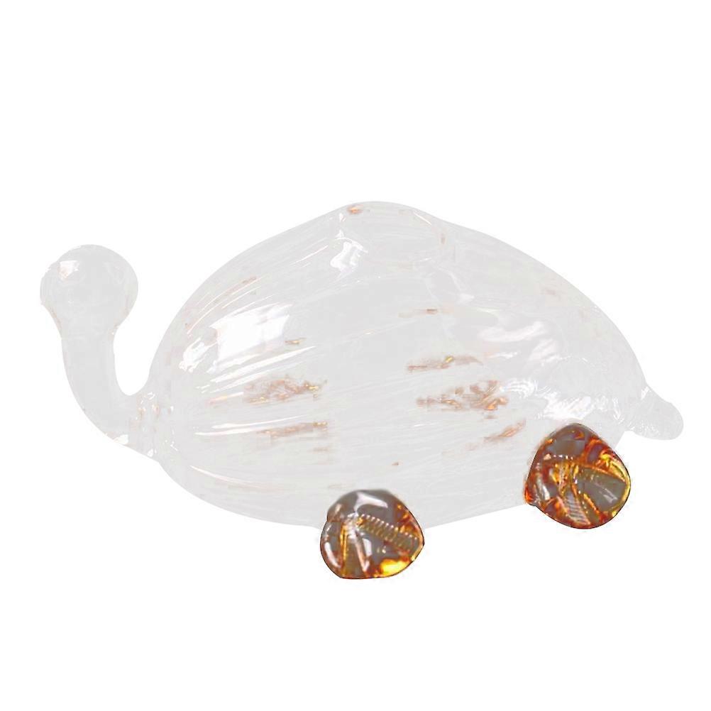 High Transparency Turtle Shape Hydroponics Water Storage Pot For Greening Projects 10 X 7 X 7Cm Automatic Water Absorption 1Pcs