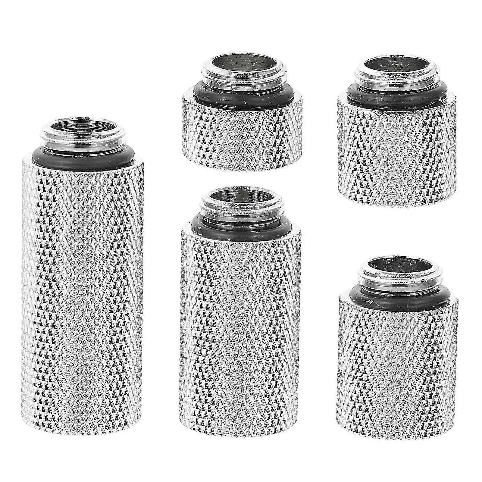 Water Cooling Extension Fitting Computer Liquid Cooling Coupler Male to Female Adapter for Men's Computer Components 1Set