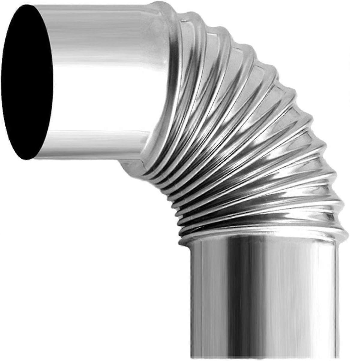 Stainless steel chimney pipe bend, stove pipe bend, boiler heating exhaust pipe