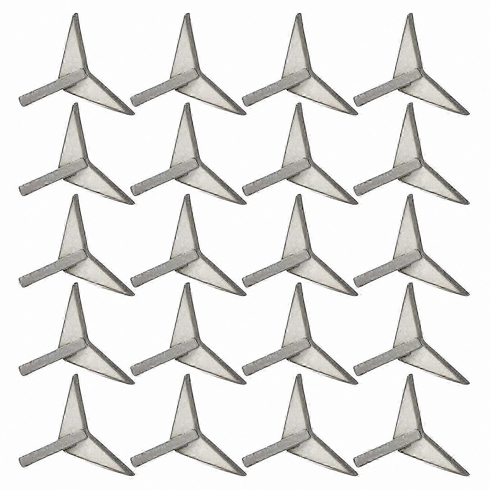 20Pcs Anti-Theft Tire Spikes for Vehicle Security Ground Protection Fast Tool