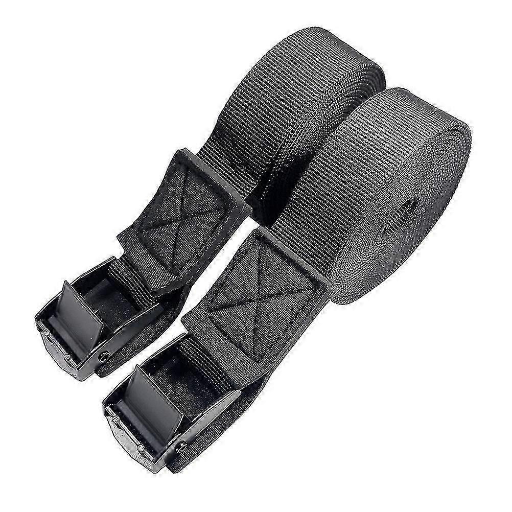 1 Pair Tie Down Straps With Cam Buckle Tow Strap For Kayak Canoe Surfboard-FCY
