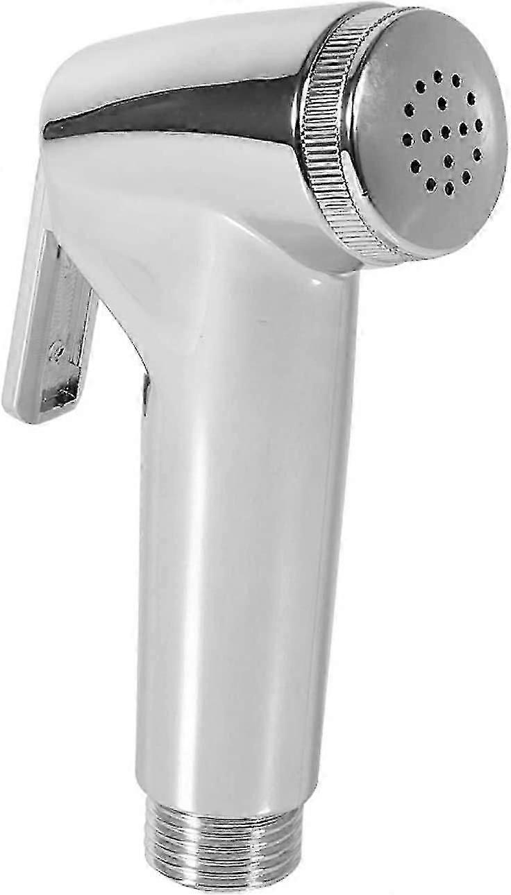 Ergonomic Handheld Toilet Brush with ABS Handle for Bathrooms