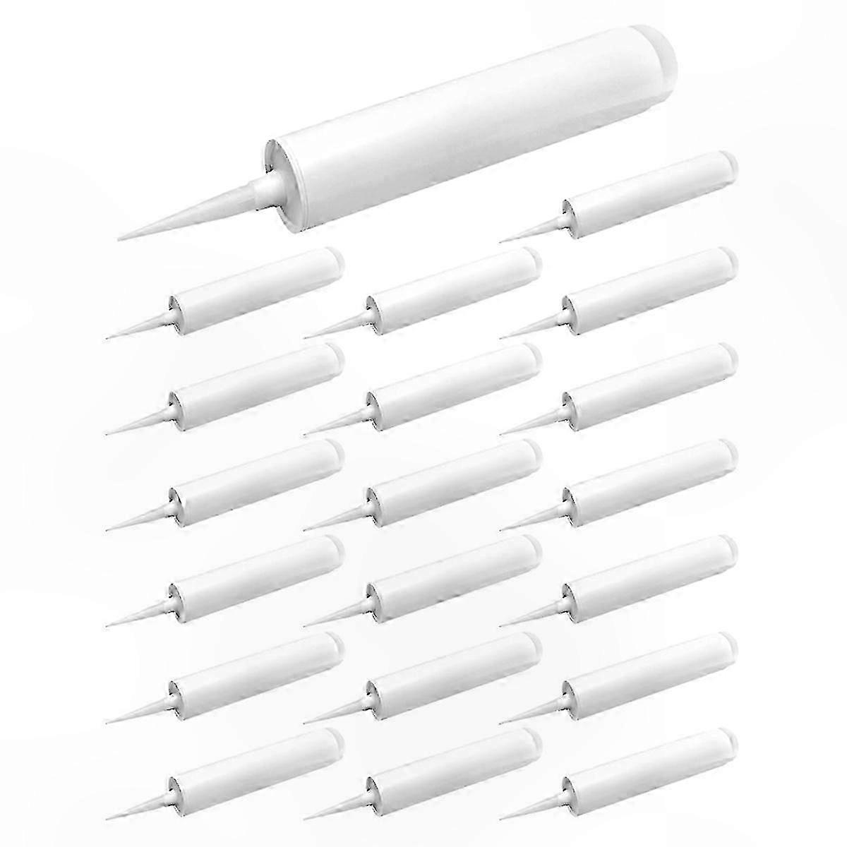 Plastic Caulk Tubes, 10 Oz, Pack of 20 for DIY Projects and Sealant Storage