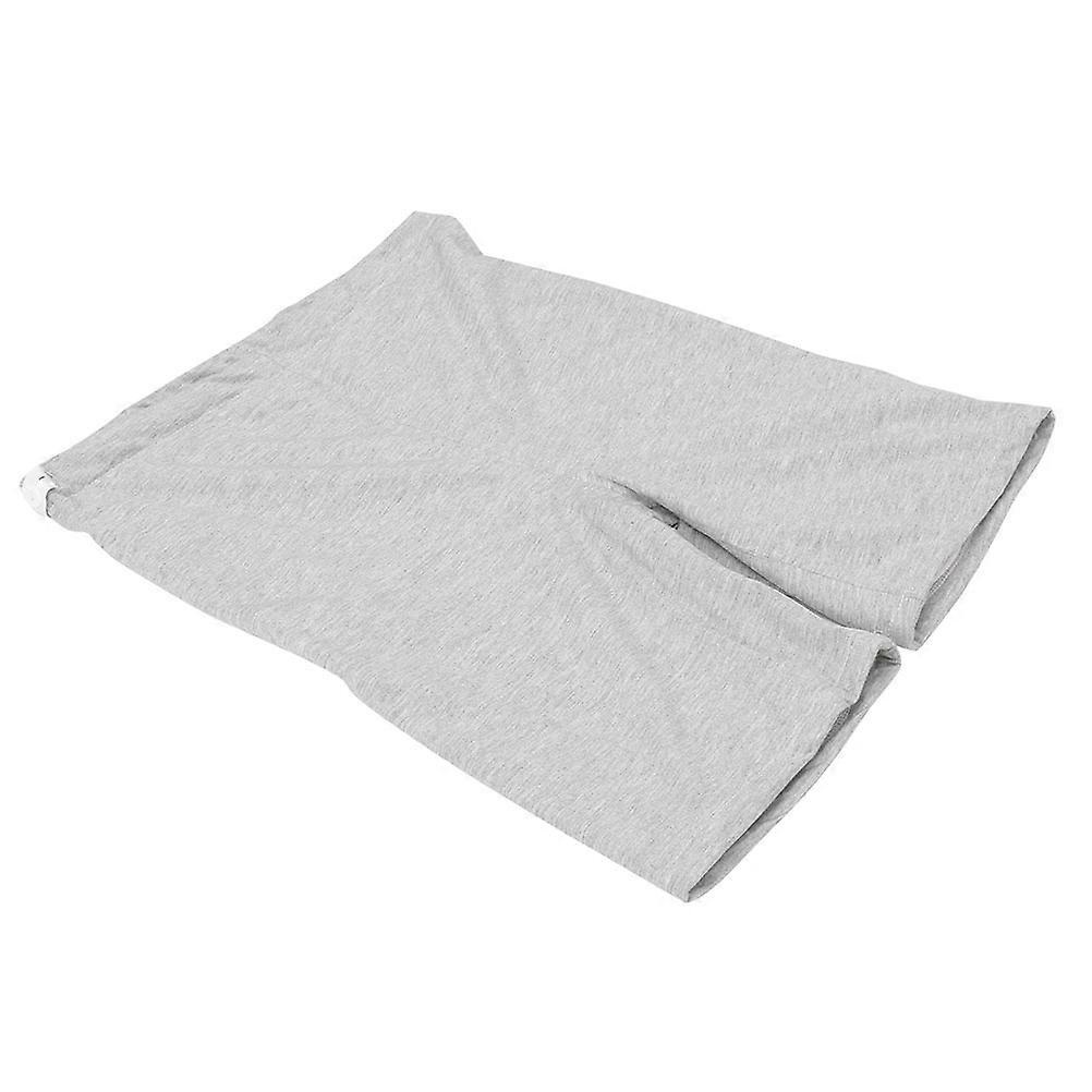 Adult Incontinence Pant for Elderly and Disabled Light Grey Cotton and Pvc Waterproof Leakproof Comfort 1Pack