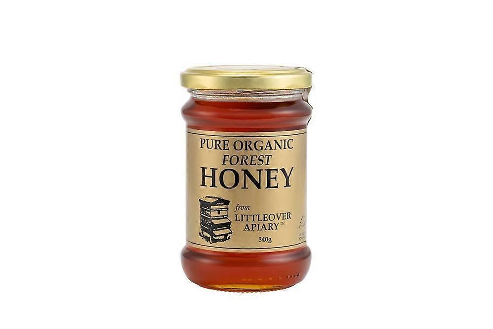 Littleover Apiaries Organic Forest Honey 340g - 2 Pack