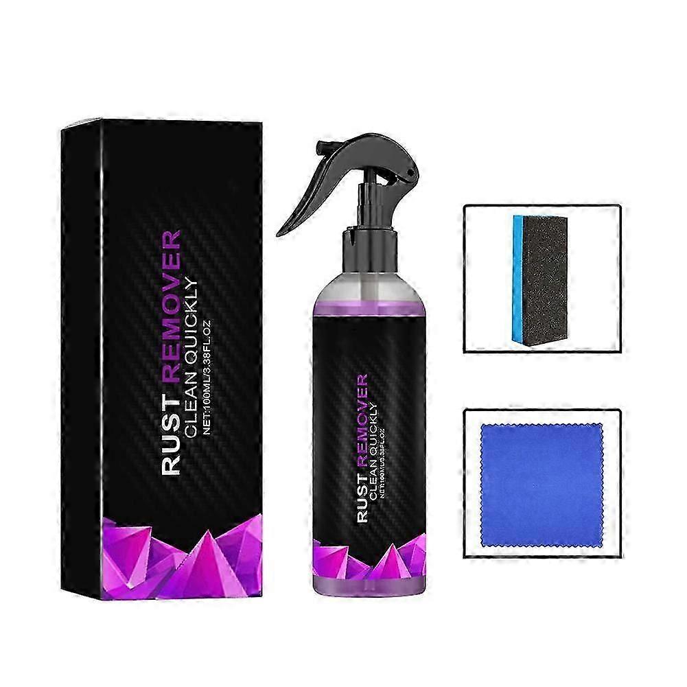 Multi-Purpose Rust Removal Spray for Car Metal and Iron Wheels, Fast UK Derusting