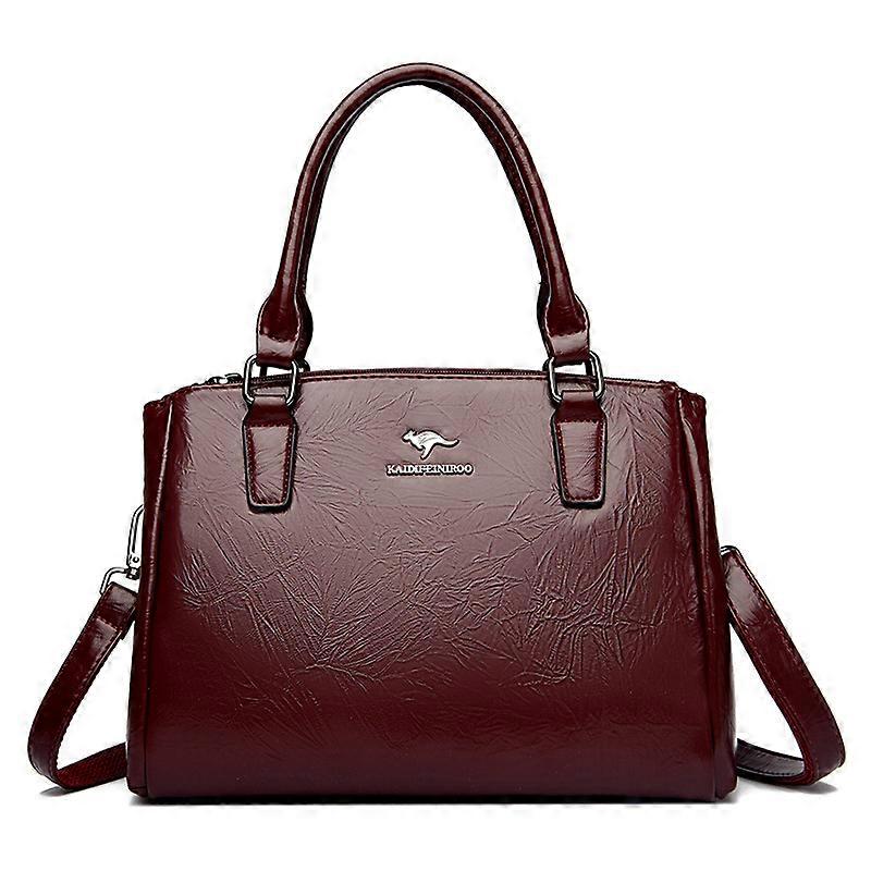 Ladies' Kelly bag made of PU material, horizontal square shape, multi-pocket classified design