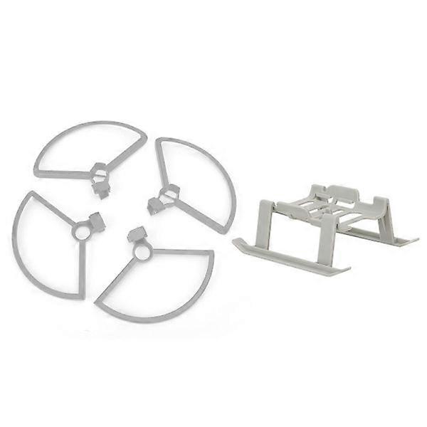 RC Extended Height Stand Propeller Protection Ring Set Fits for DJI Mavic Mini (Gray)