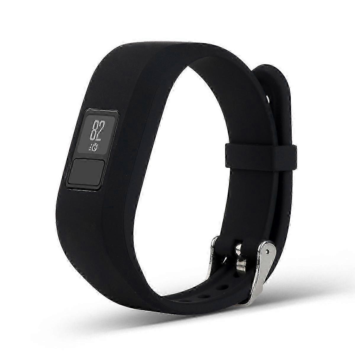 For Garmin Vivofit 3 Soft Silicone Watch Band Adjustable Replacement Strap