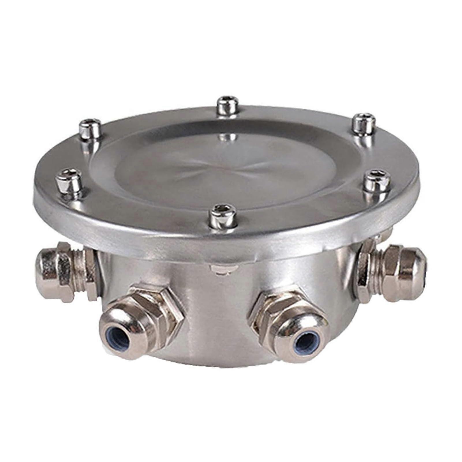 304 Stainless Steel Underwater Connection Box IP68 Light Junction Box For Pool Pond Fountain Lights 1 In 3 Out