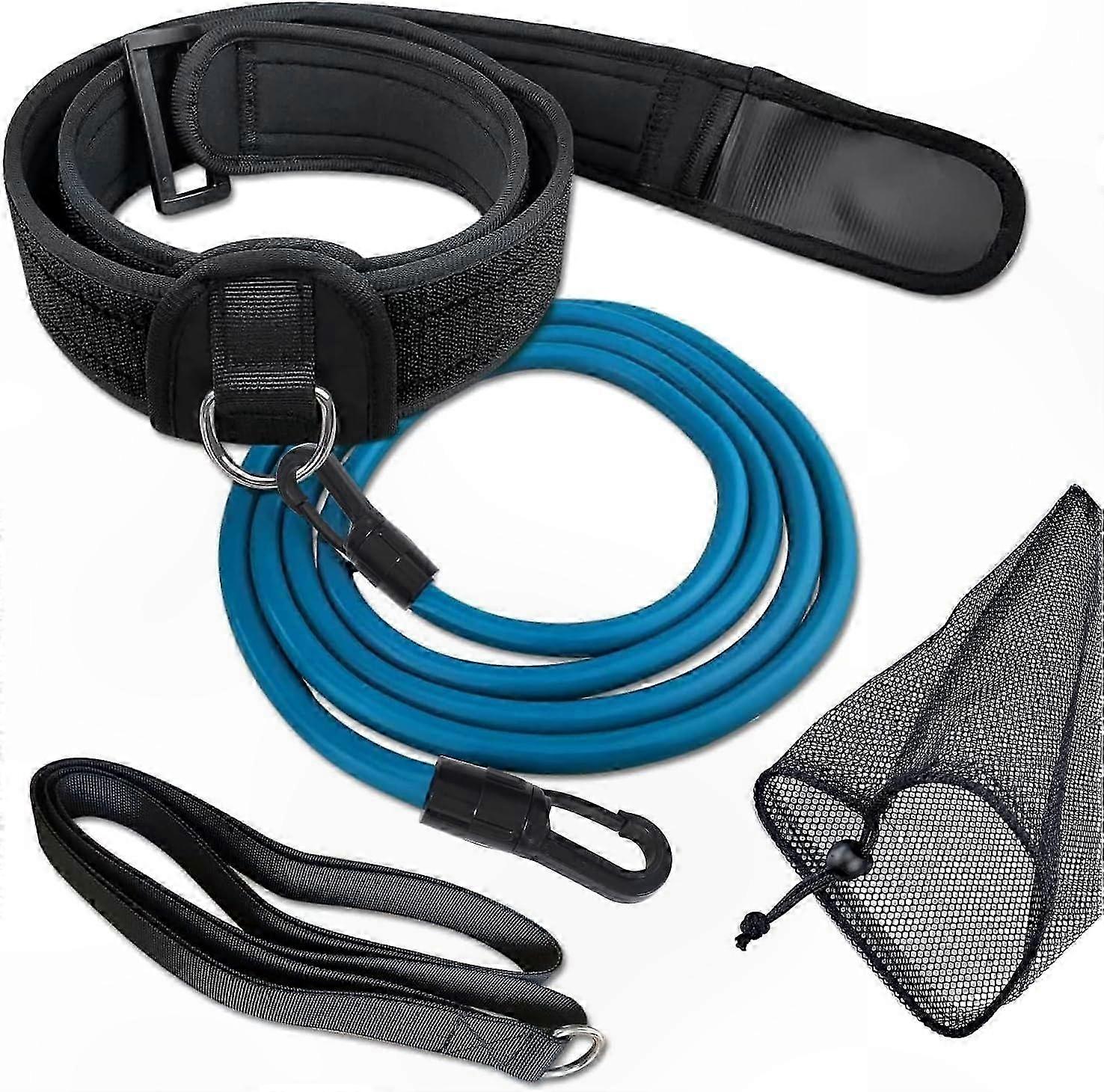 Stationary Resistance Swim Belt for Improved Performance Training