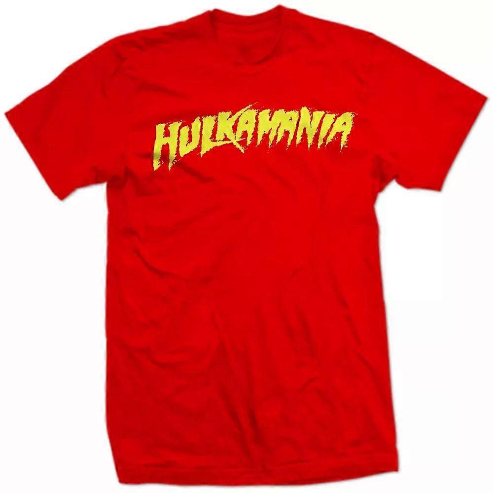 هدية مجموعة HULKAMANIA LOGO للمروحة من جميع المقاسات من S إلى 3XL تي شيرت TS4171