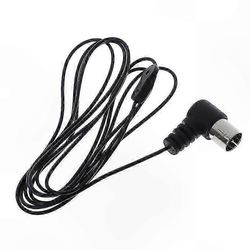 Universal FM Antenna Cable for Radio, Hi-Fi, DAB, and TV o Reception