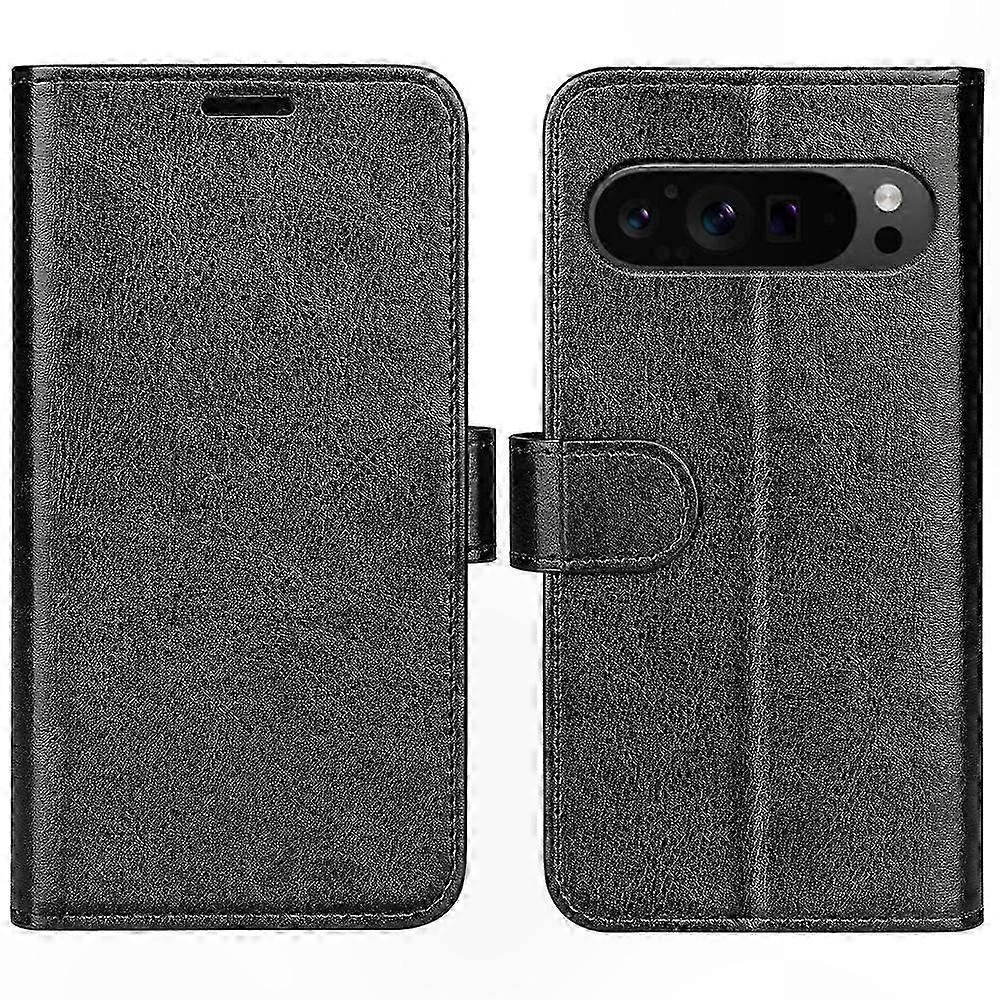 Leather Phone Case with R64 Texture, Horizontal Flip Design for Smartphones