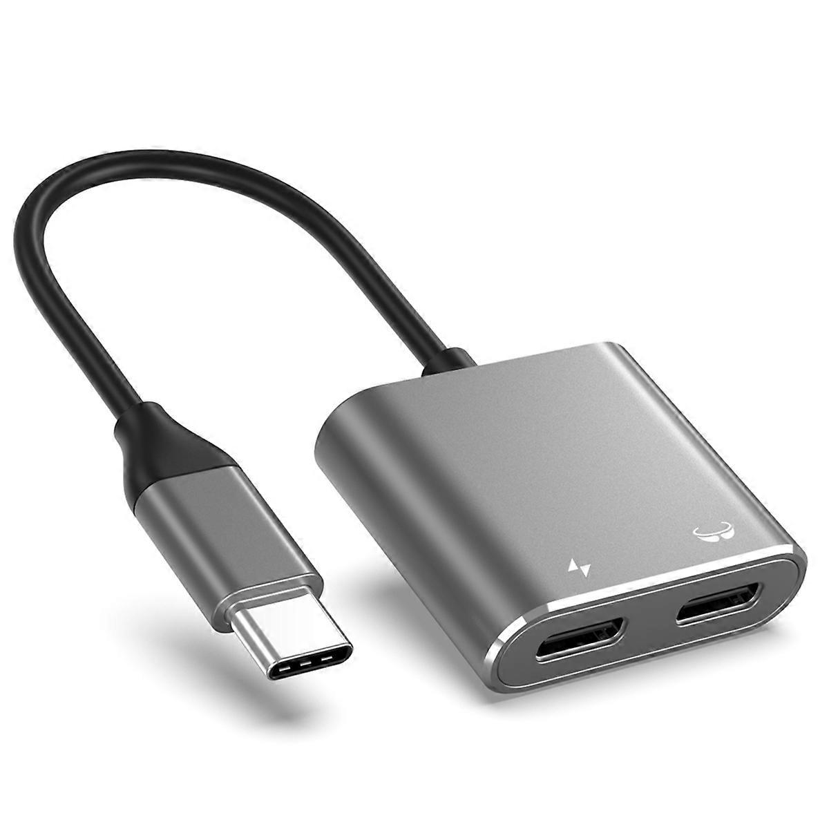 USB C to AR Glasses Docking Hubs Type C AR Glasses Charging Adapter for AIR/2 Glasses 100W Fast Charging
