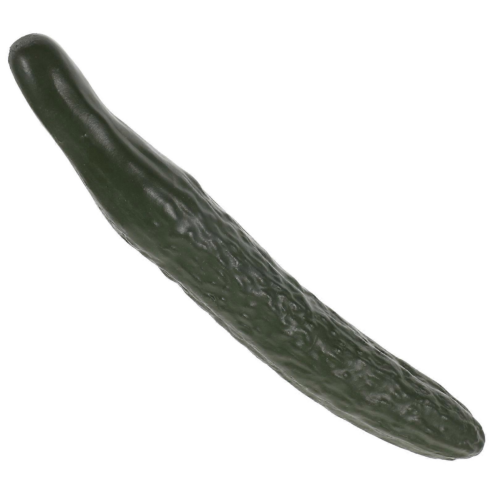 Ceramic Cucumber Decor Pen Brush Rest Chinese Brush Pen Holder Simulation Cucumber Model