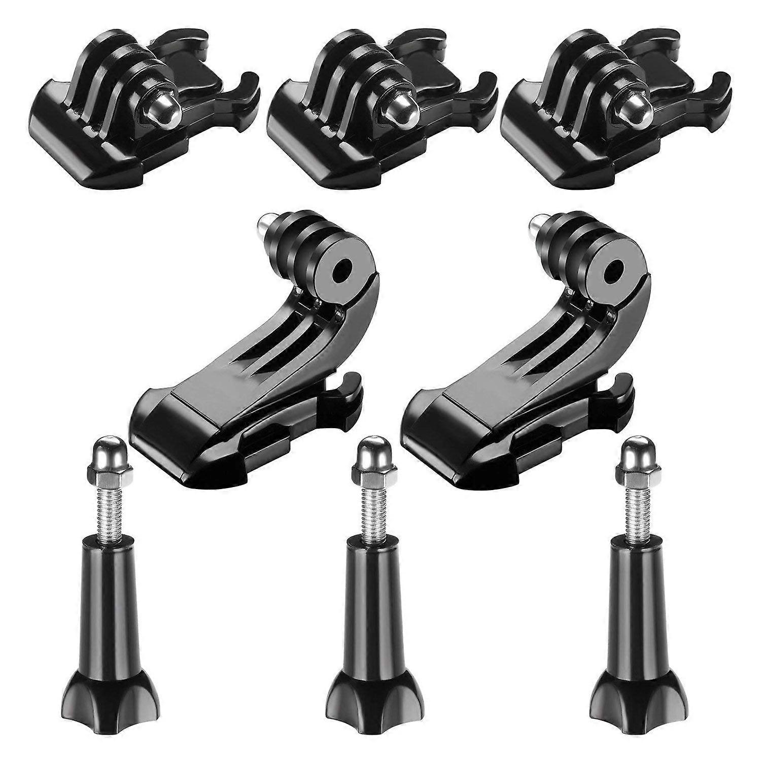 8-in-1 Accessory Kit for Gopro, Buckle Clip Basic Mount, Vertical Surface Quick Mounting J-Hook Buc