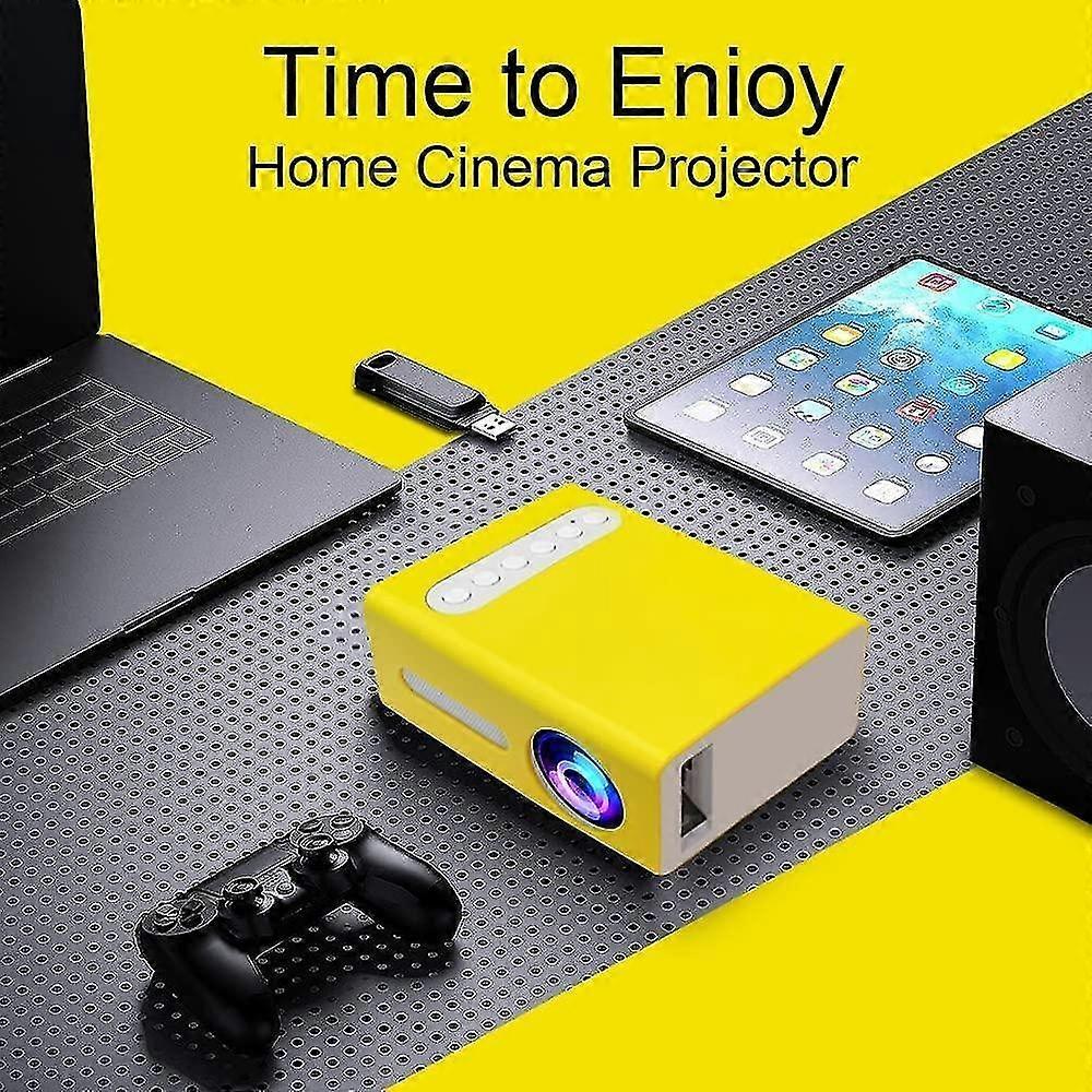 Pro Projector , Compatible Portable Mini Projector Suitable for Mobile Devices, Children's Gifts