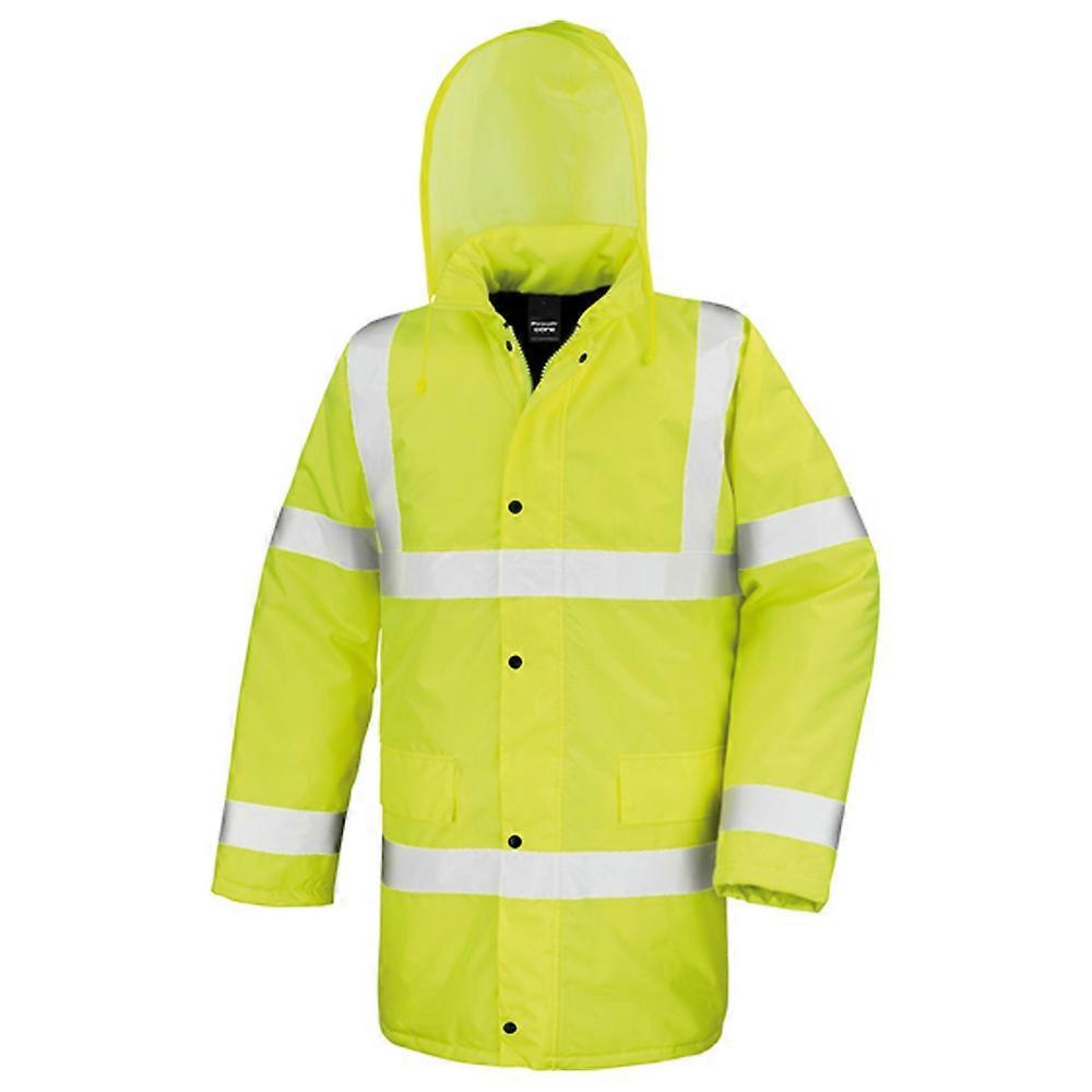 Result Safe-Guard Herren Autobahn Hi-Vis Mantel