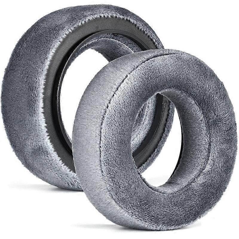 1Paar für Beyerdynamic Kopfhörerabdeckung Grau Dicker Flanell