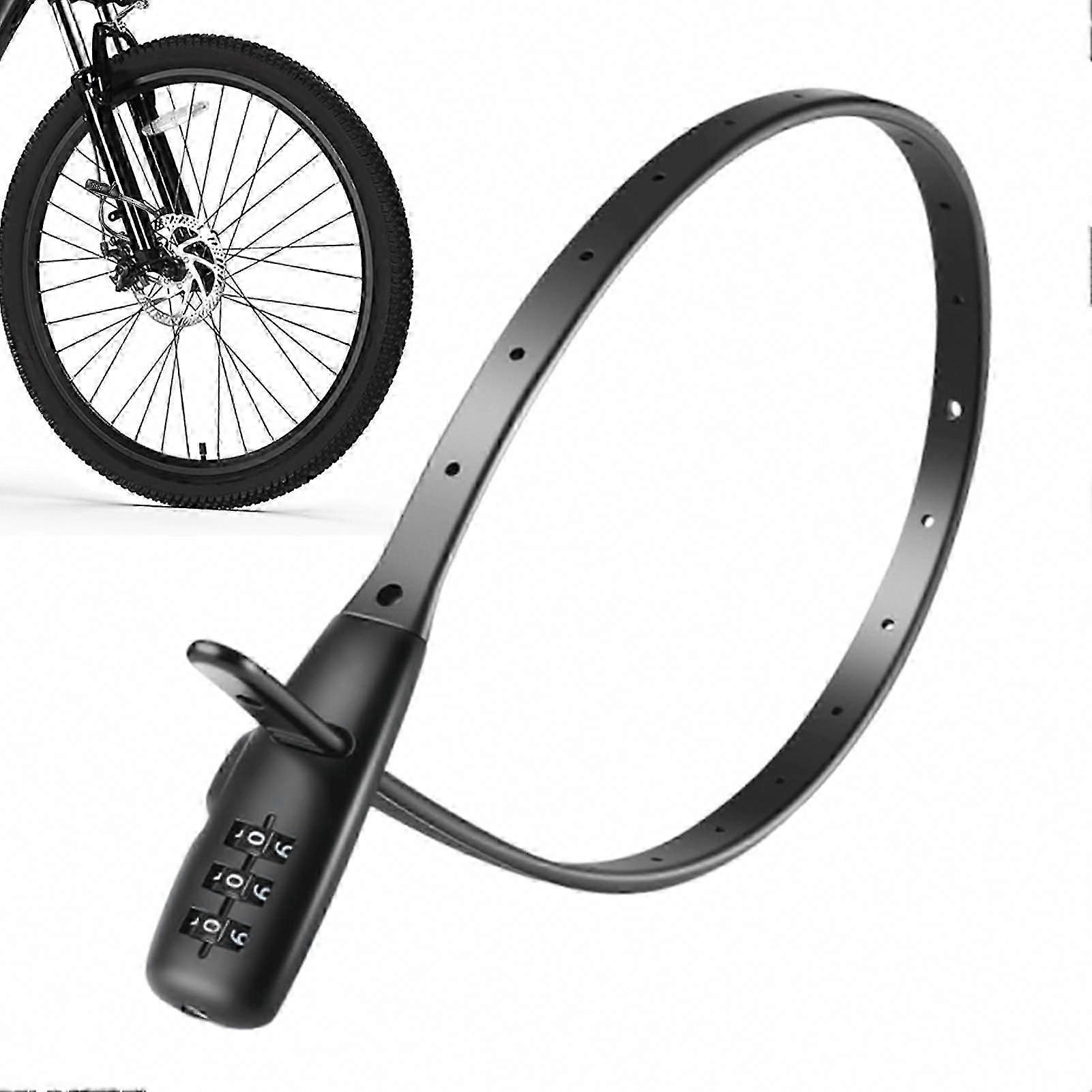 Schloss Combination Lock for Scooters, Theft Protection, Adjustable Cable Lock