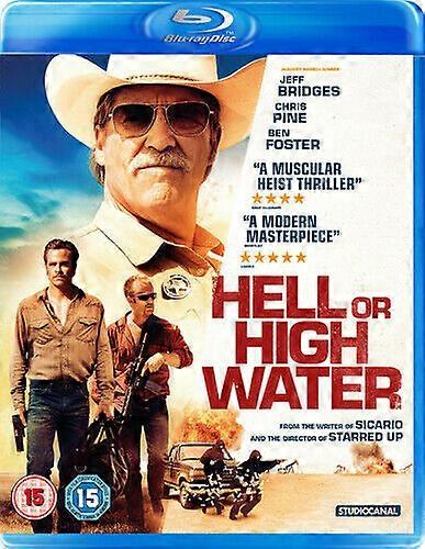 Hell Or High Water Blu-Ray (2017) Chris Pine Mackenzie (DIR) cert 15 Region 2