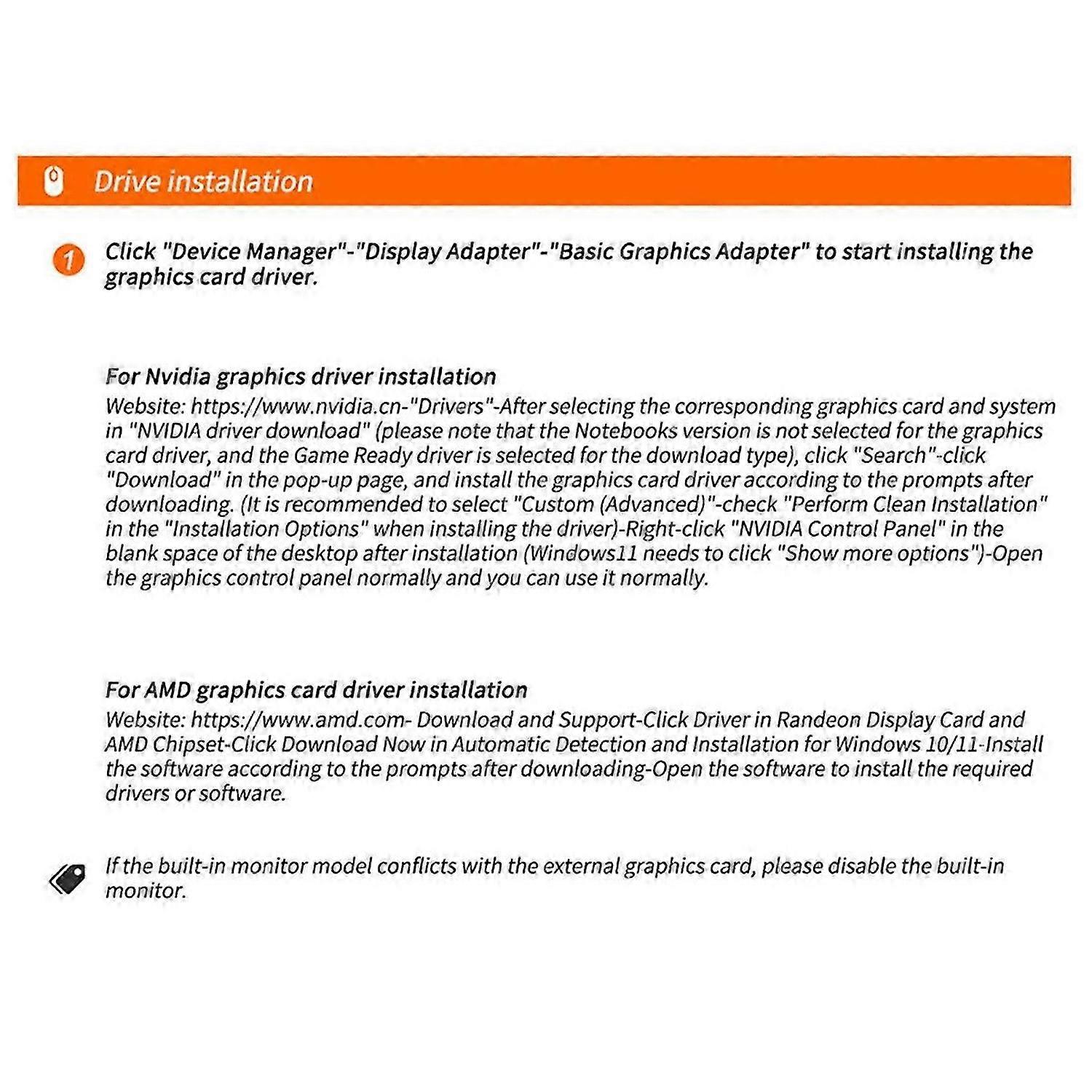 OCuLink Graphics Card Docking Station+Adapter Board OCuP4V2 PCIE4.0