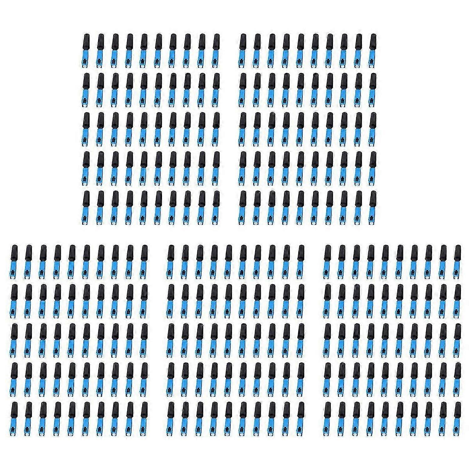 50 Pcs Embedded Sc Upc Fiber Optic Fast Connector Ftth Single-Mode