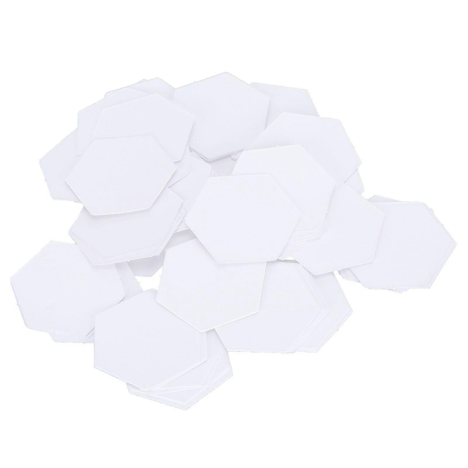 100Pcs PatchWork Template Hex Paper Modelboard Quilting Sewing Craft DIY Stitching Tool(22mm Hex )