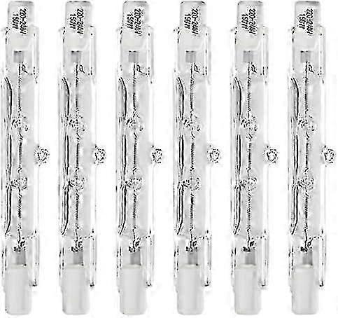 78mm 150W Halogen Bulb 6 Pack R7S Base J Type Double Ended Floodlight Bulb 220-240V