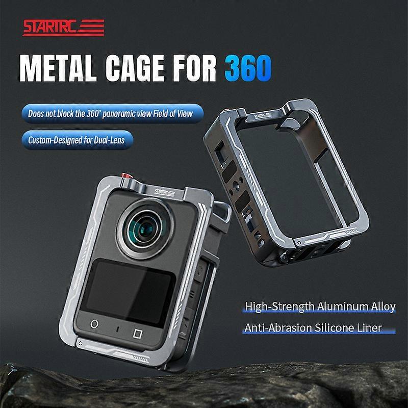 Panoramic Camera Aluminium Alloy Rabbit Cage Protective Frame for DJI OSMO 360