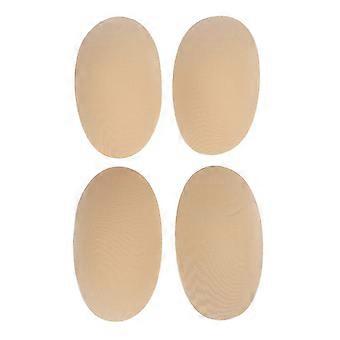 2 Pairs Shoulder Pads Removable Self Adhesive Non Slip Shoulder Pads Skin Color for Womens Mens Clothing