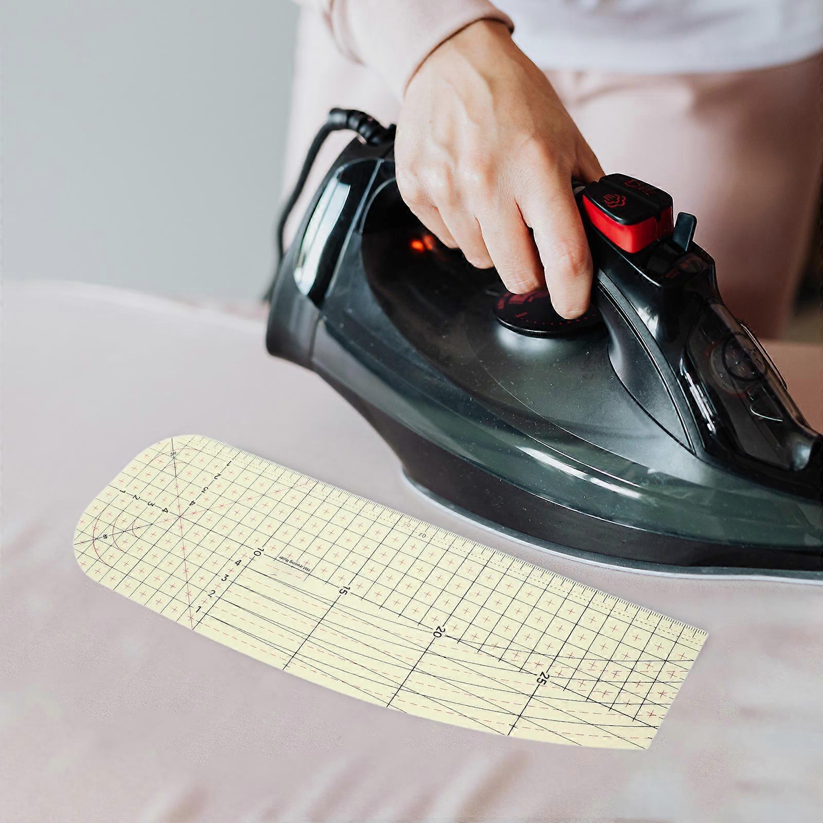 Ironing Ruler Multifunctional Hem Ruler for Sewing Heat Resistant