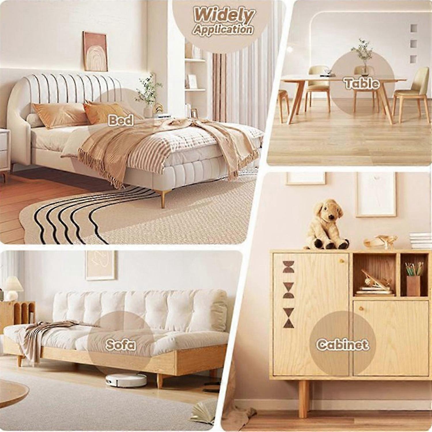 Bed Risers Heavy Duty, Adjustable Furniture Risers for Bed