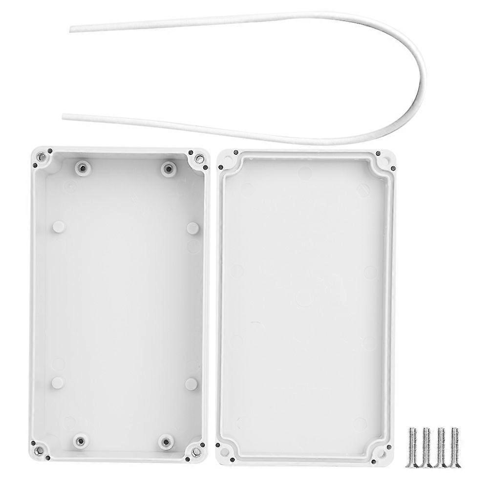 Power Junction Box Dustproof Waterproof ABS Plastic Wiring Connection Case 158x90x46mm