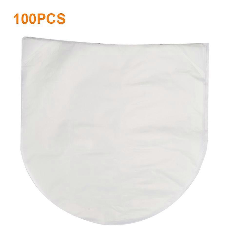 100PCS Polyethylene PE Anti Static Vinyl Records Protective Cover for Exposed 12in LP LD