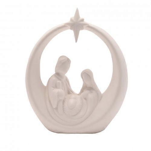 Ceramic LED Nativity Scene