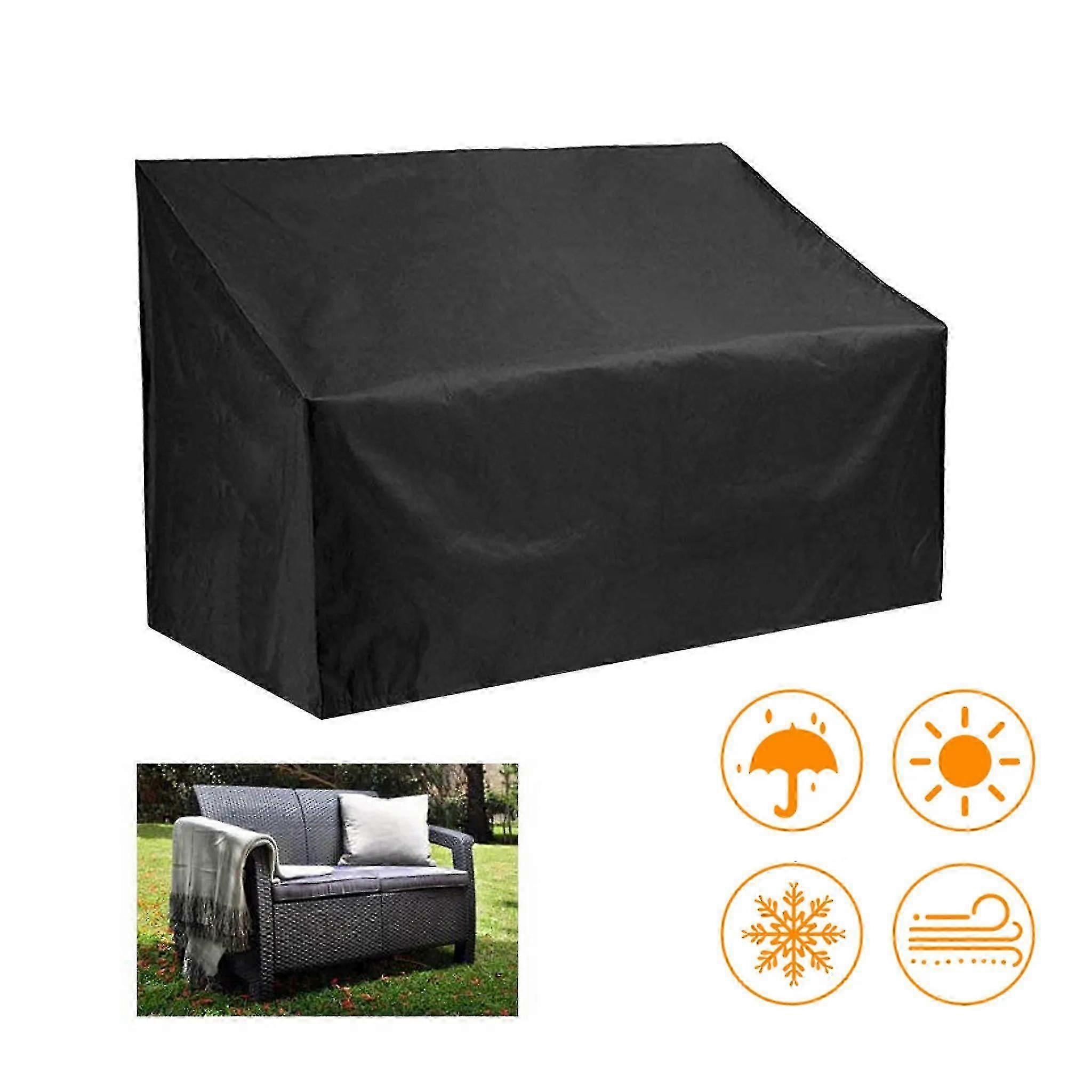 غطاء واقي مقاوم لتسرب الماء لمقاعد الحديقة 2/3/4 مقاعد للحماية من العناصر