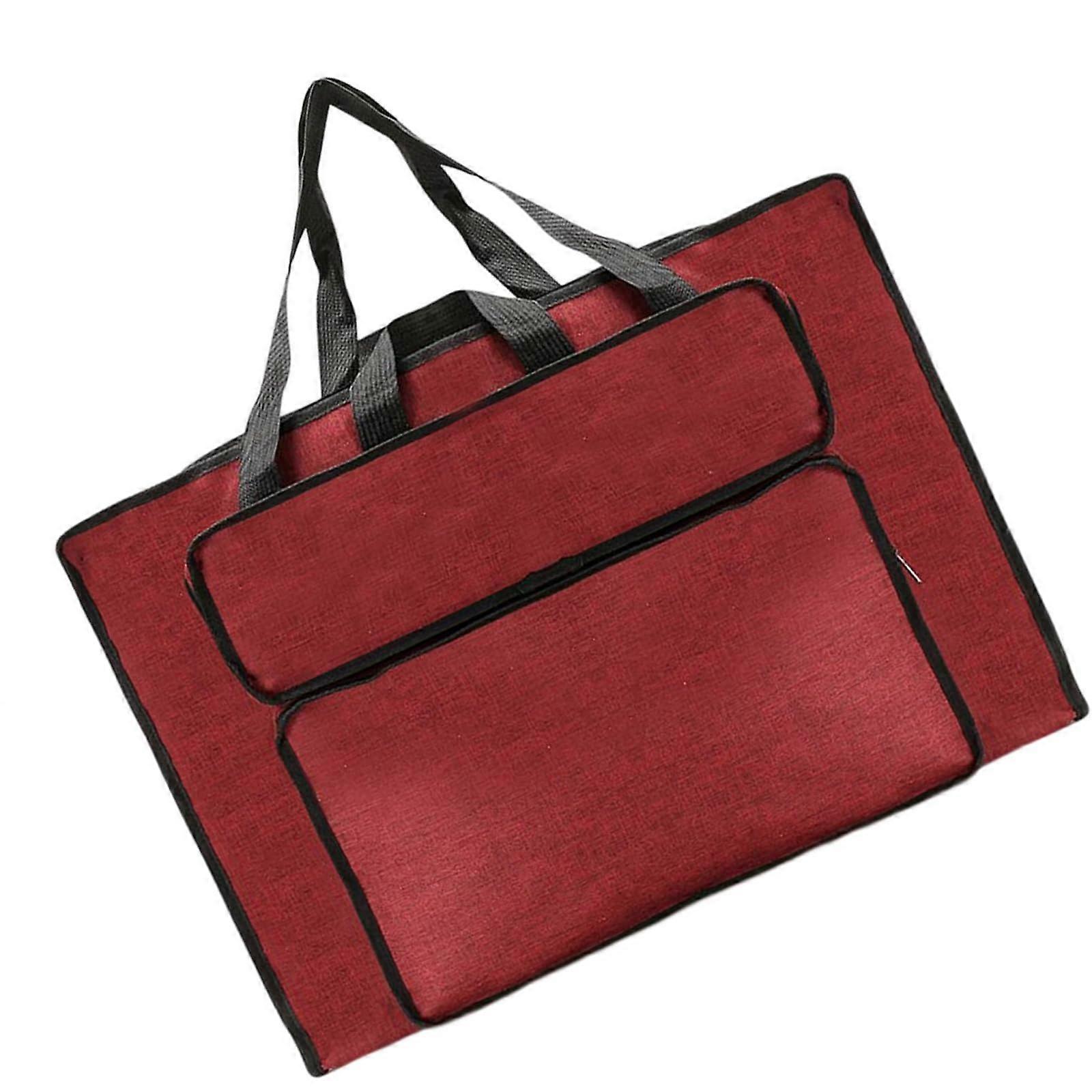 Portable Watercolor Painting Bag, Drawing Board Case, Storage Folder for Artwork, Outdoor Sketching, With Handle