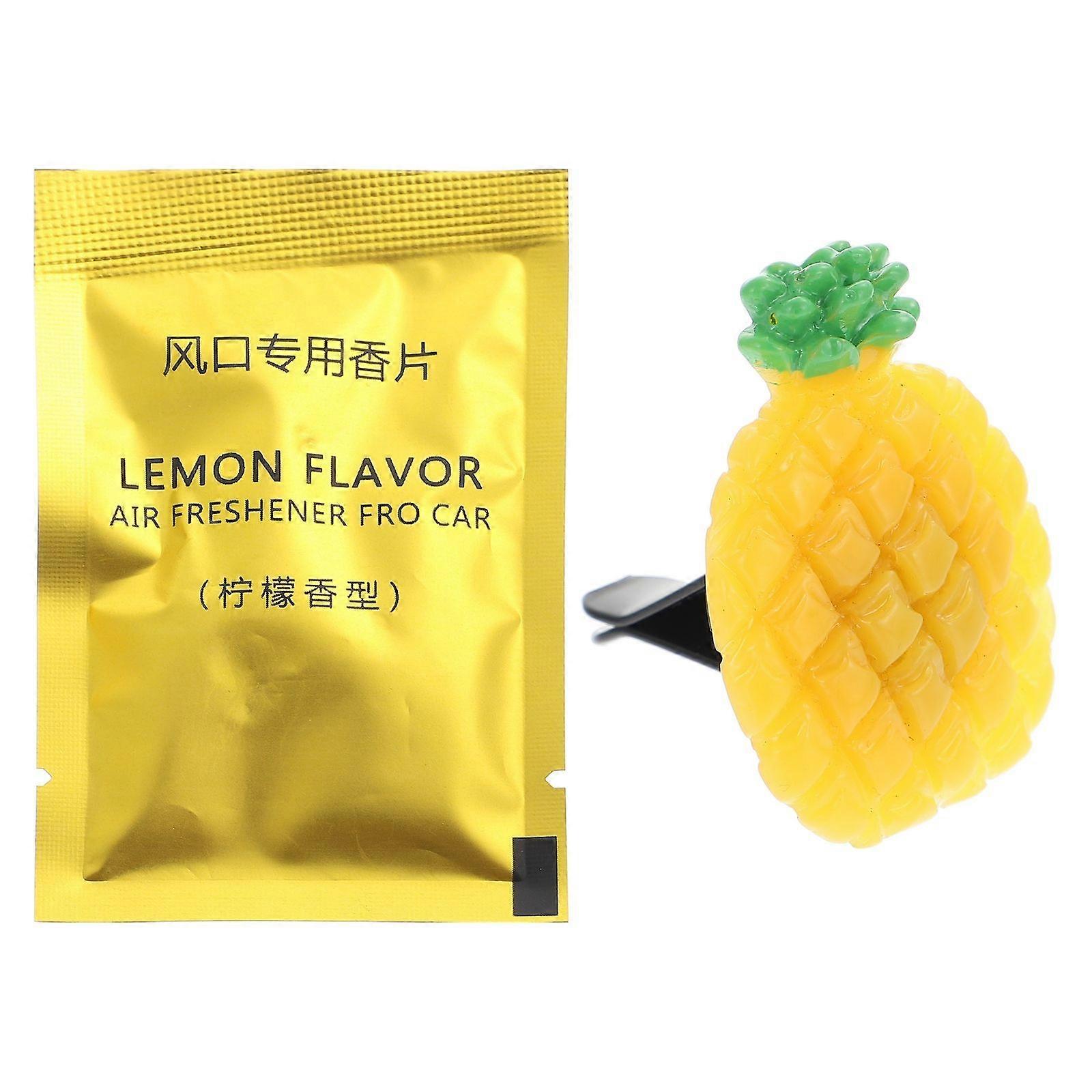 Car Essential Oil Diffuser Vent Clip Pineapple Design for Decoration