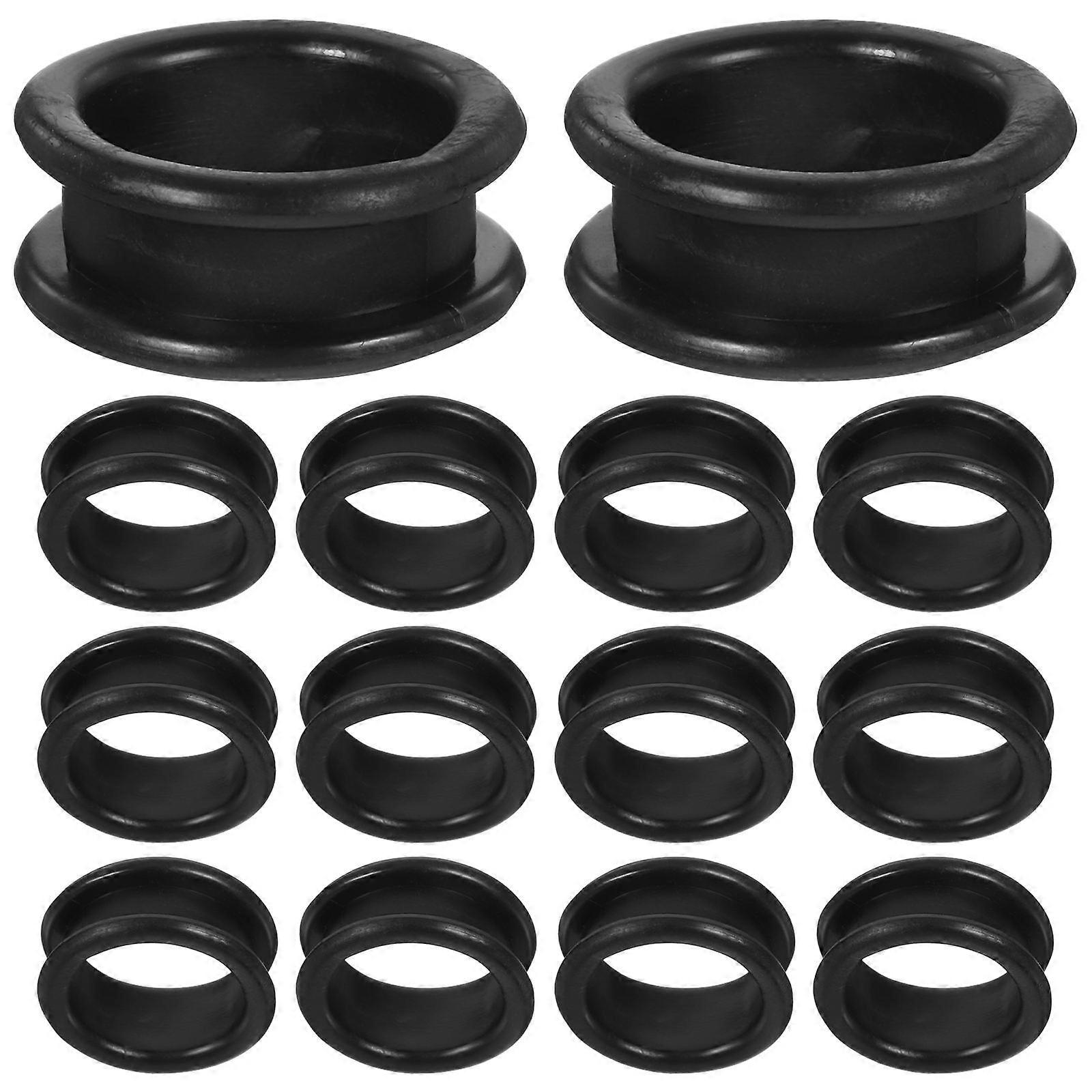 Non-Slip Scissors Rings Silicone Finger Protector for Scissors 20Pcs