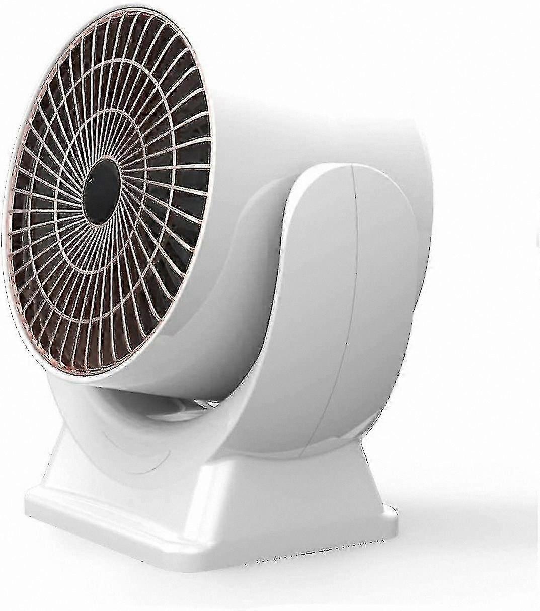 Compact USB-Powered Mini Heater for Camping, Home, and Office Use - Energy Efficient White Portable Appliance